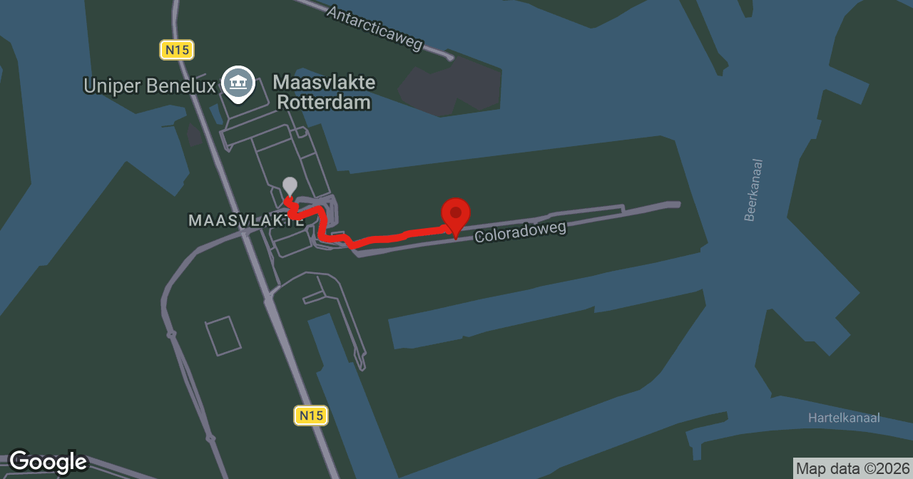 Kaart van de meldlocatie
