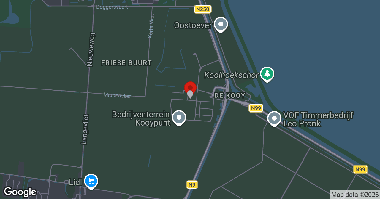Kaart van de meldlocatie