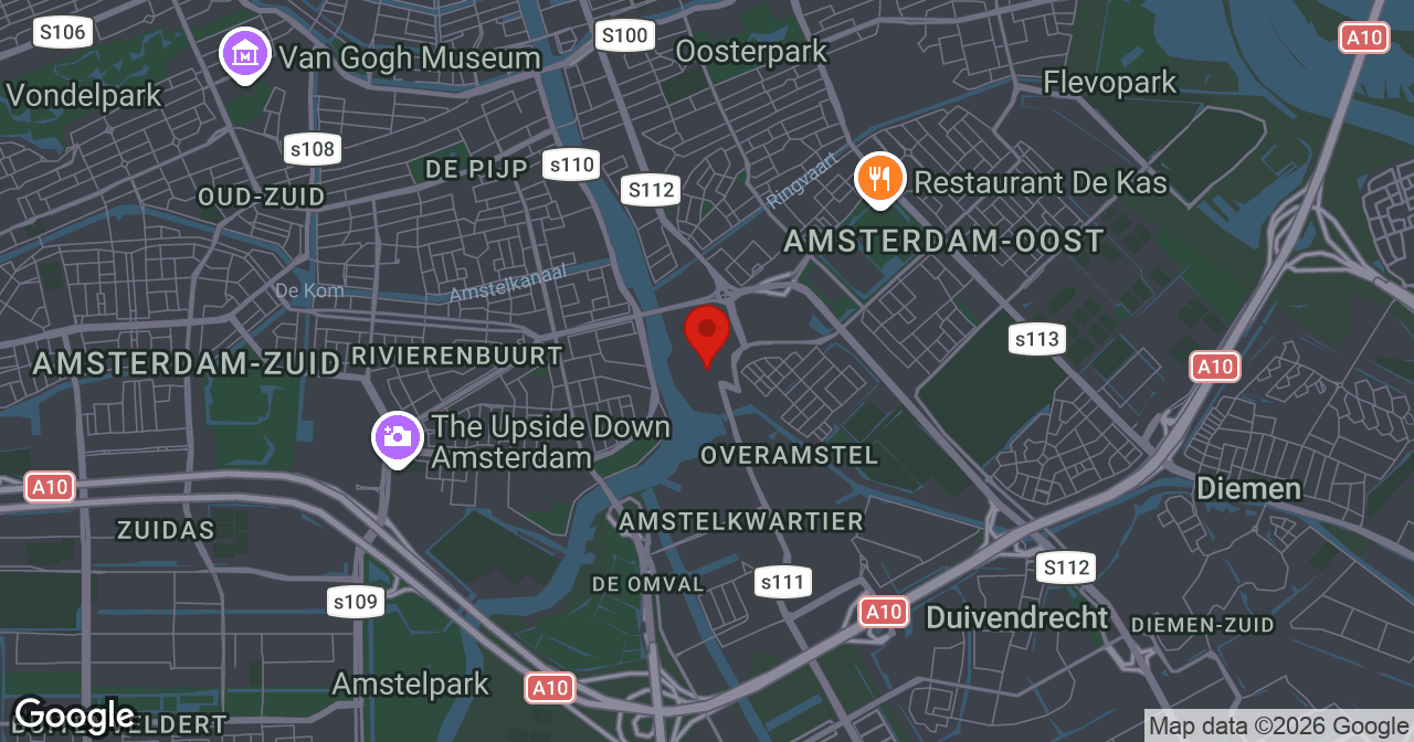 Kaart van de meldlocatie
