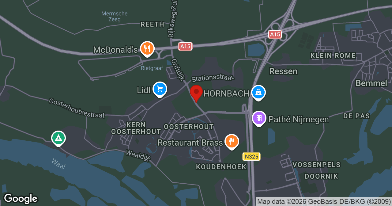 Kaart van de meldlocatie