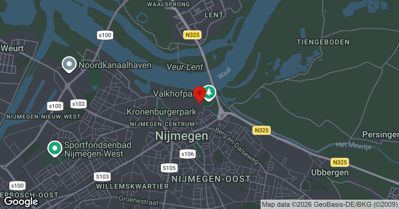 Kaart van de meldlocatie