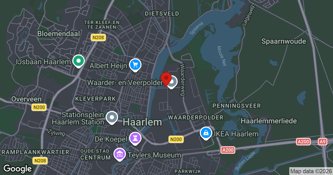 Kaart van de meldlocatie