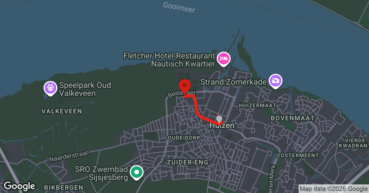 Kaart van de meldlocatie