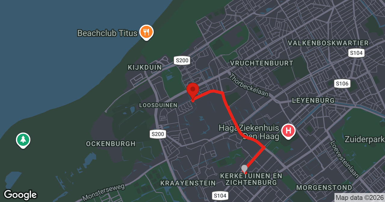 Kaart van de meldlocatie