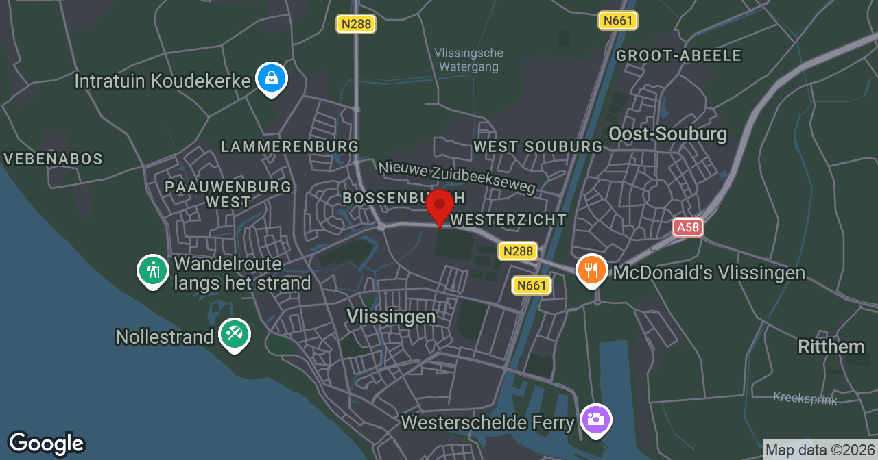 Kaart van de meldlocatie
