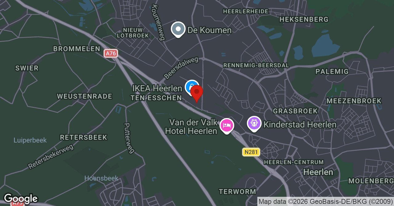 Kaart van de meldlocatie