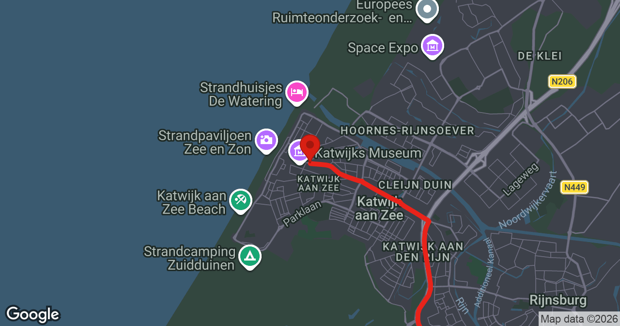 Kaart van de meldlocatie