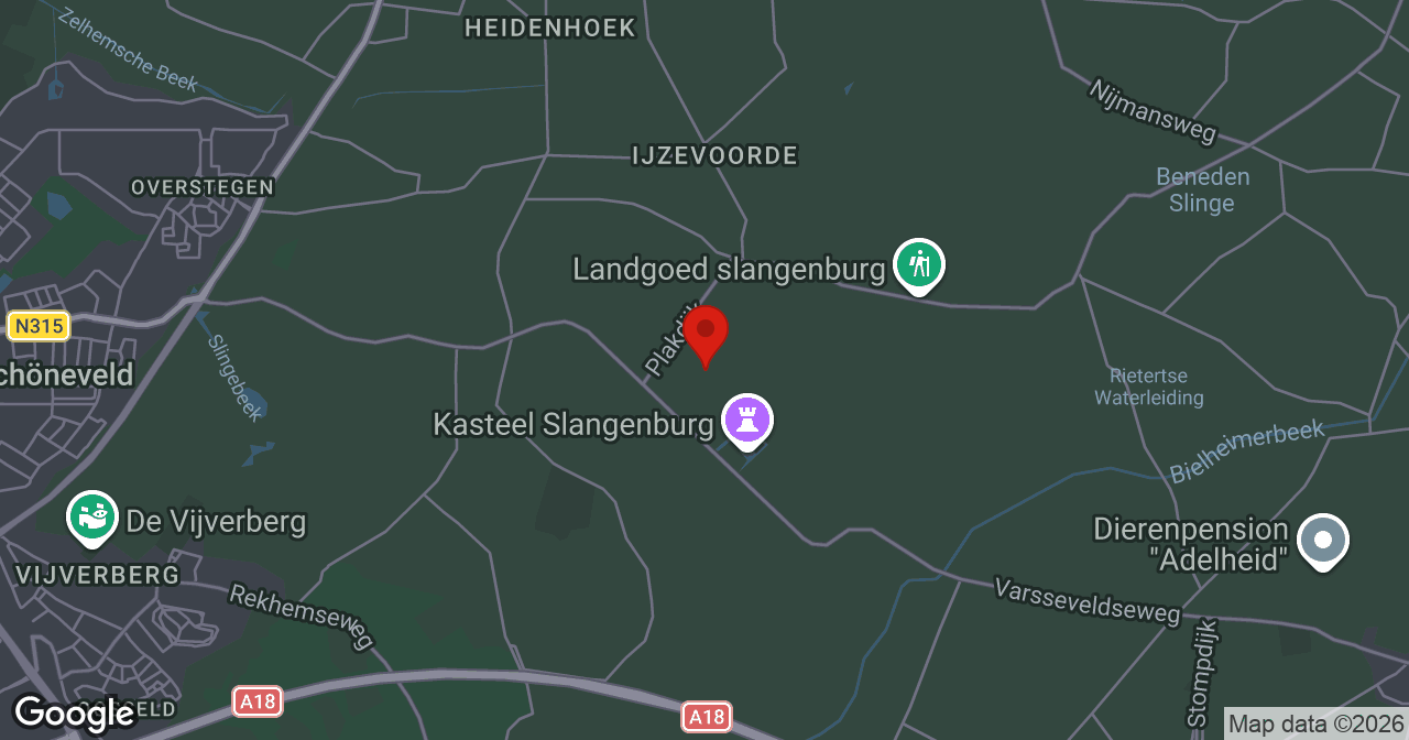 Kaart van de meldlocatie
