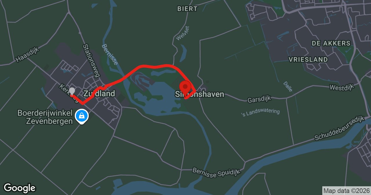 Kaart van de meldlocatie