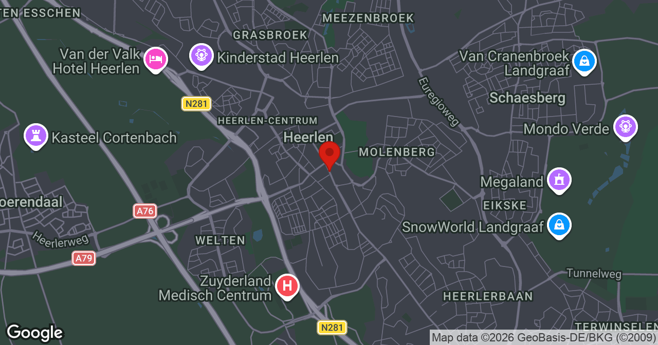 Kaart van de meldlocatie