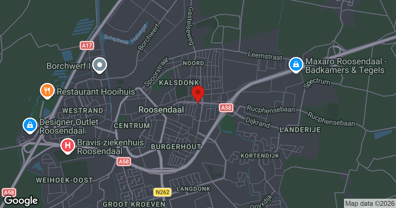 Kaart van de meldlocatie