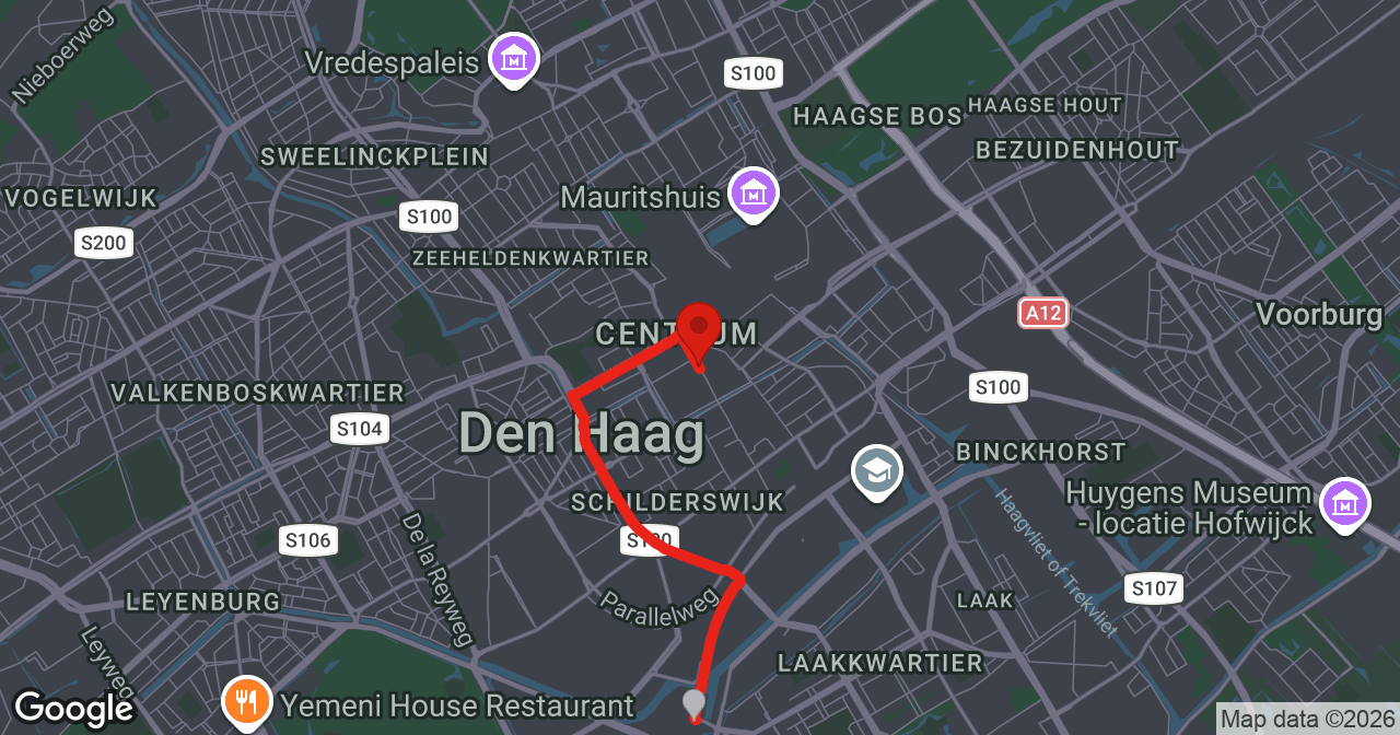 Kaart van de meldlocatie