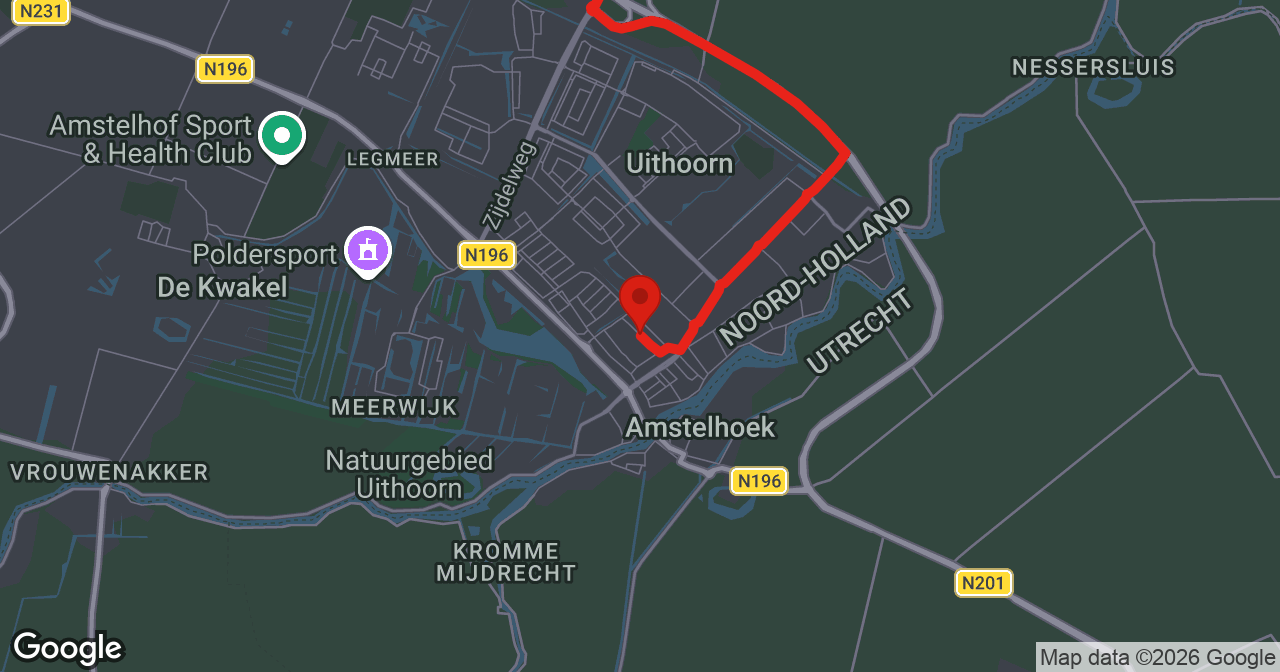 Kaart van de meldlocatie