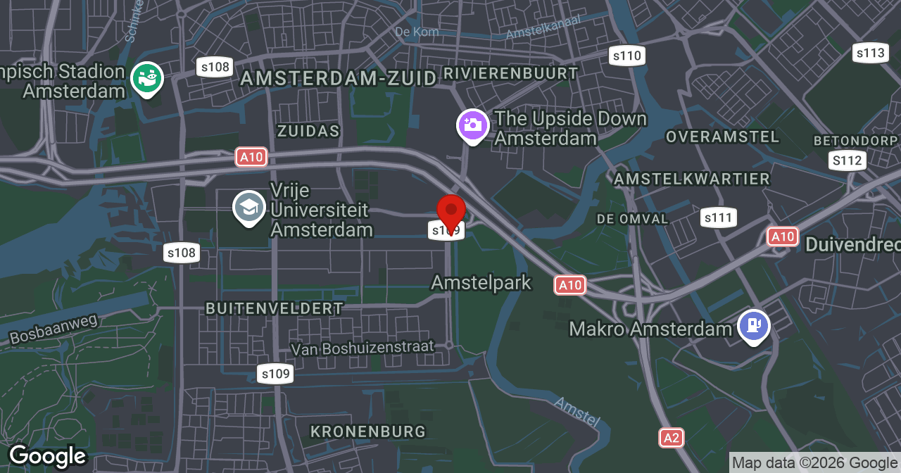 Kaart van de meldlocatie