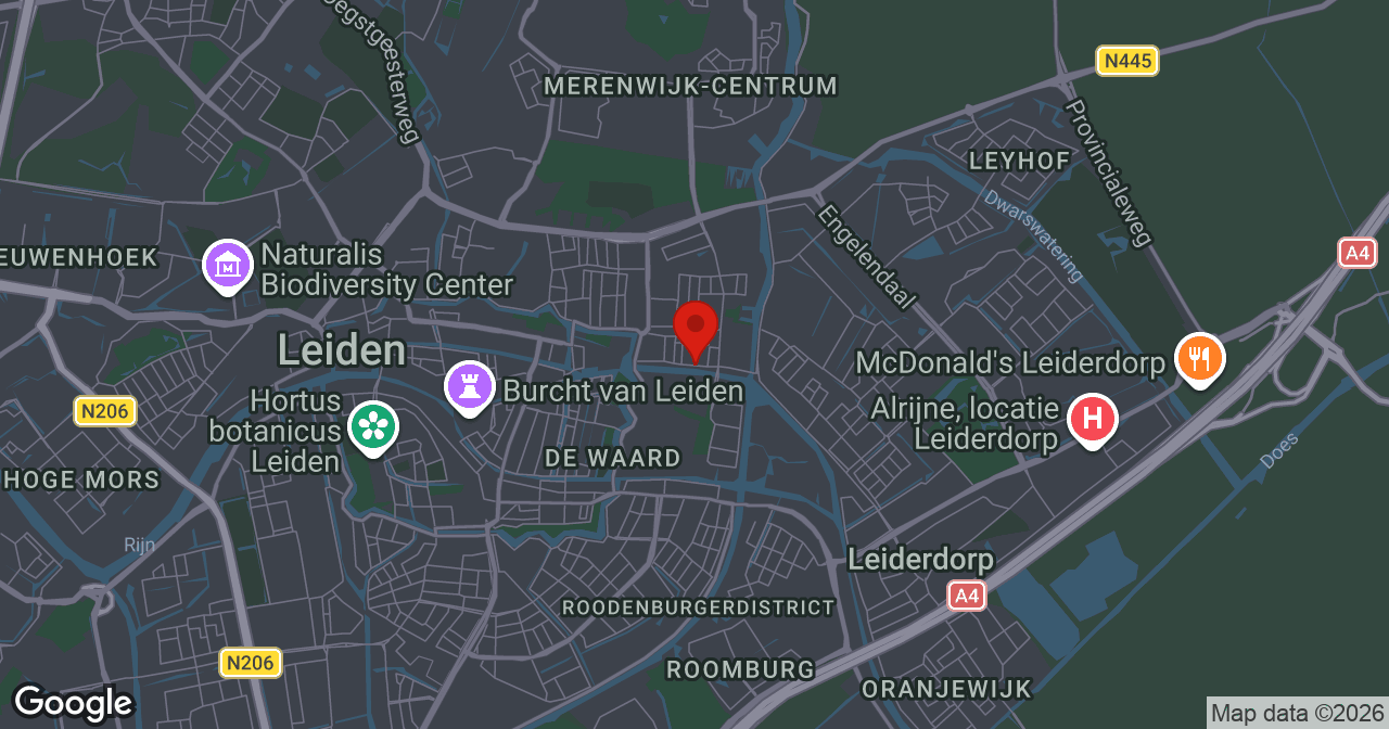 Kaart van de meldlocatie