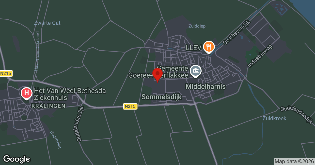 Kaart van de meldlocatie