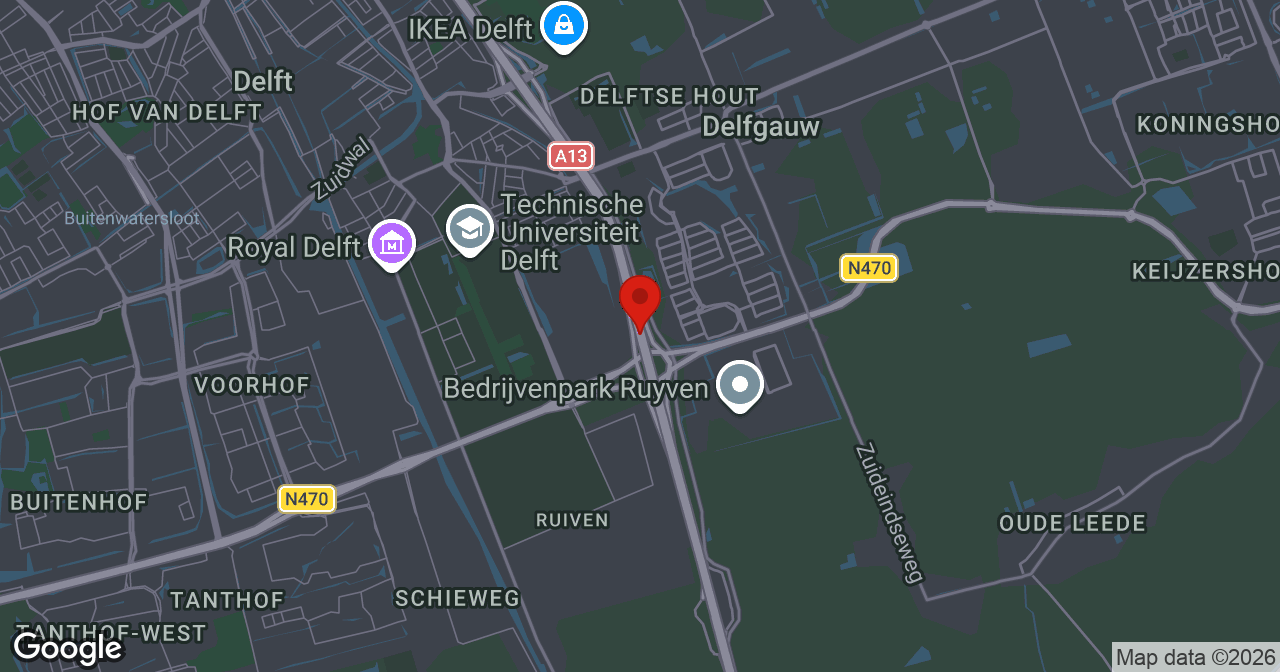 Kaart van de meldlocatie