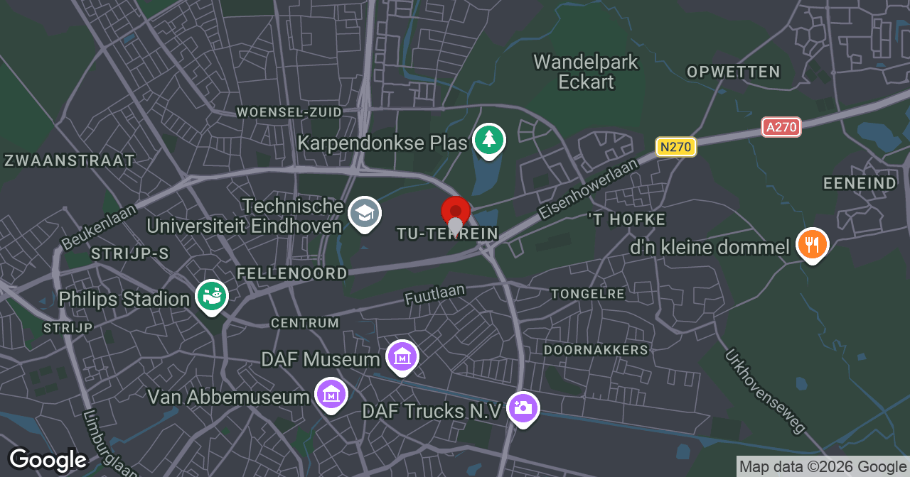 Kaart van de meldlocatie