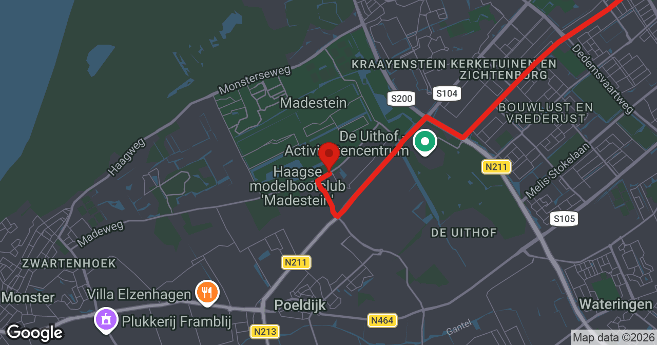Kaart van de meldlocatie