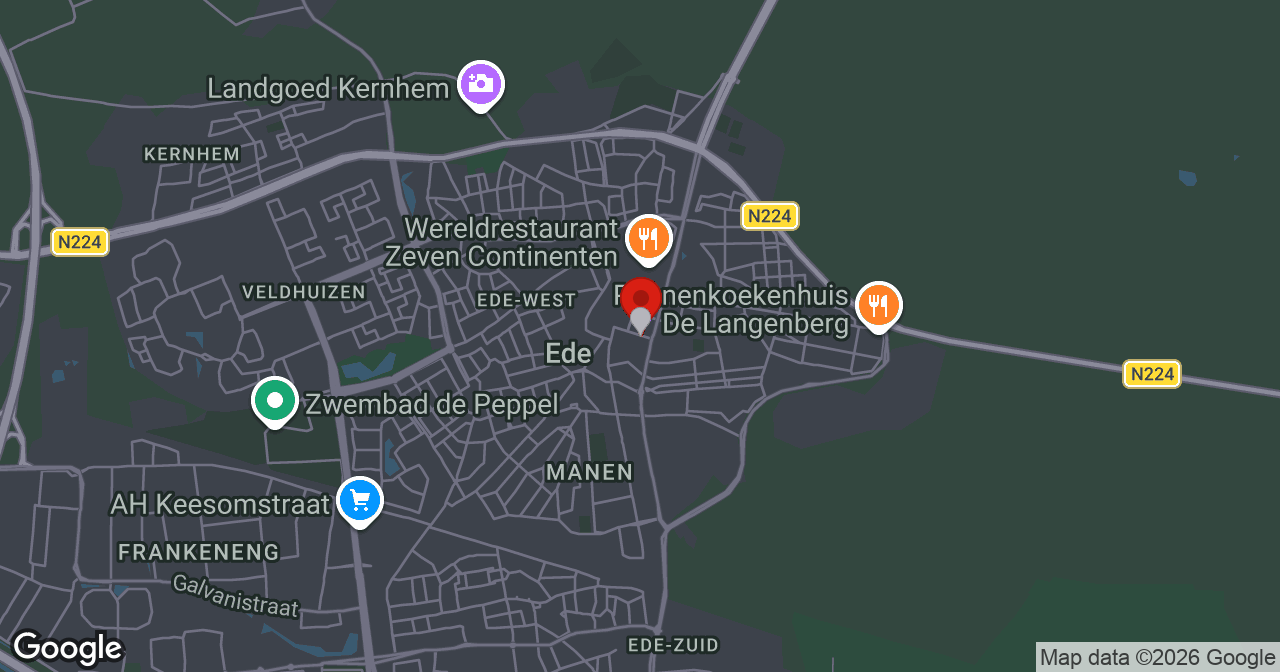 Kaart van de meldlocatie