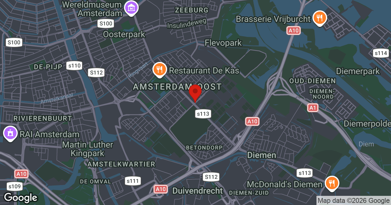 Kaart van de meldlocatie