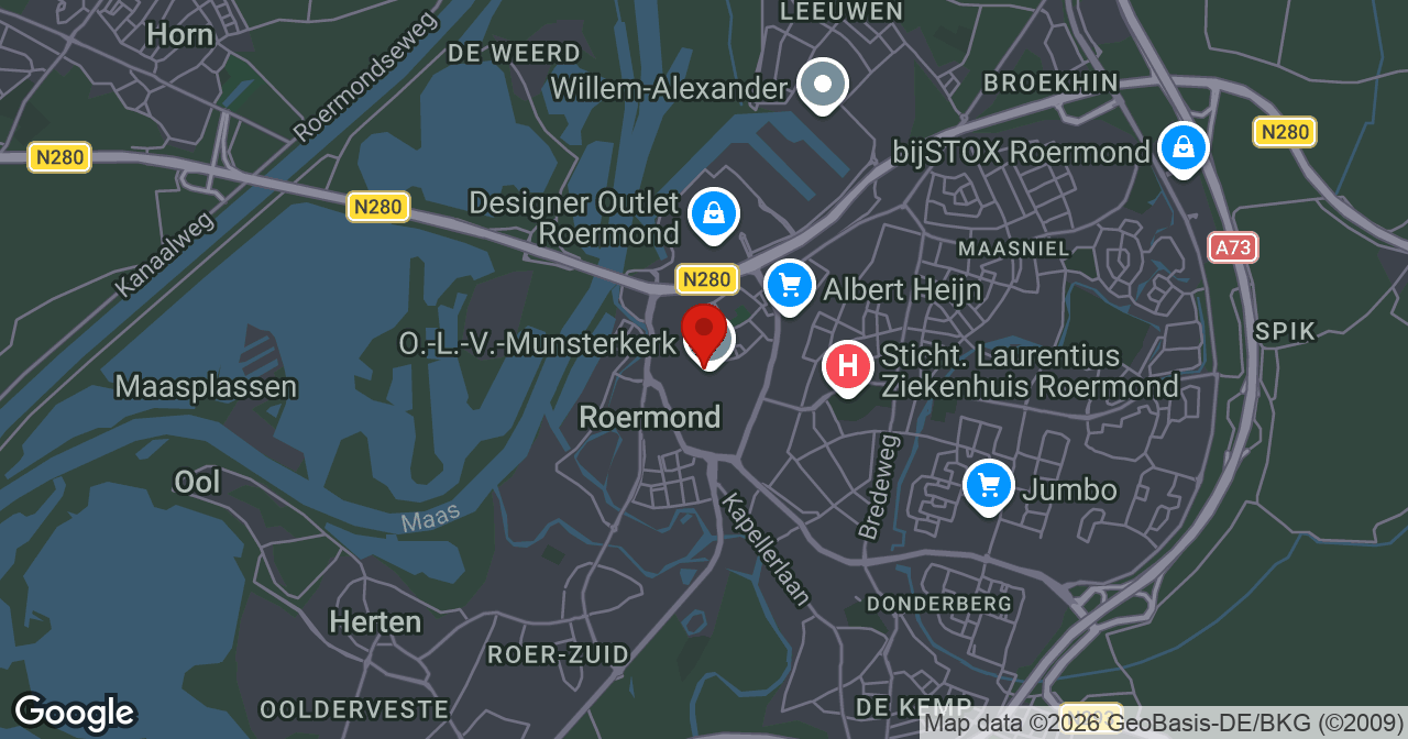 Kaart van de meldlocatie