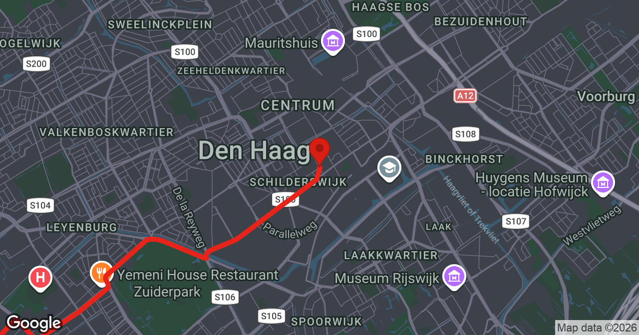 Kaart van de meldlocatie