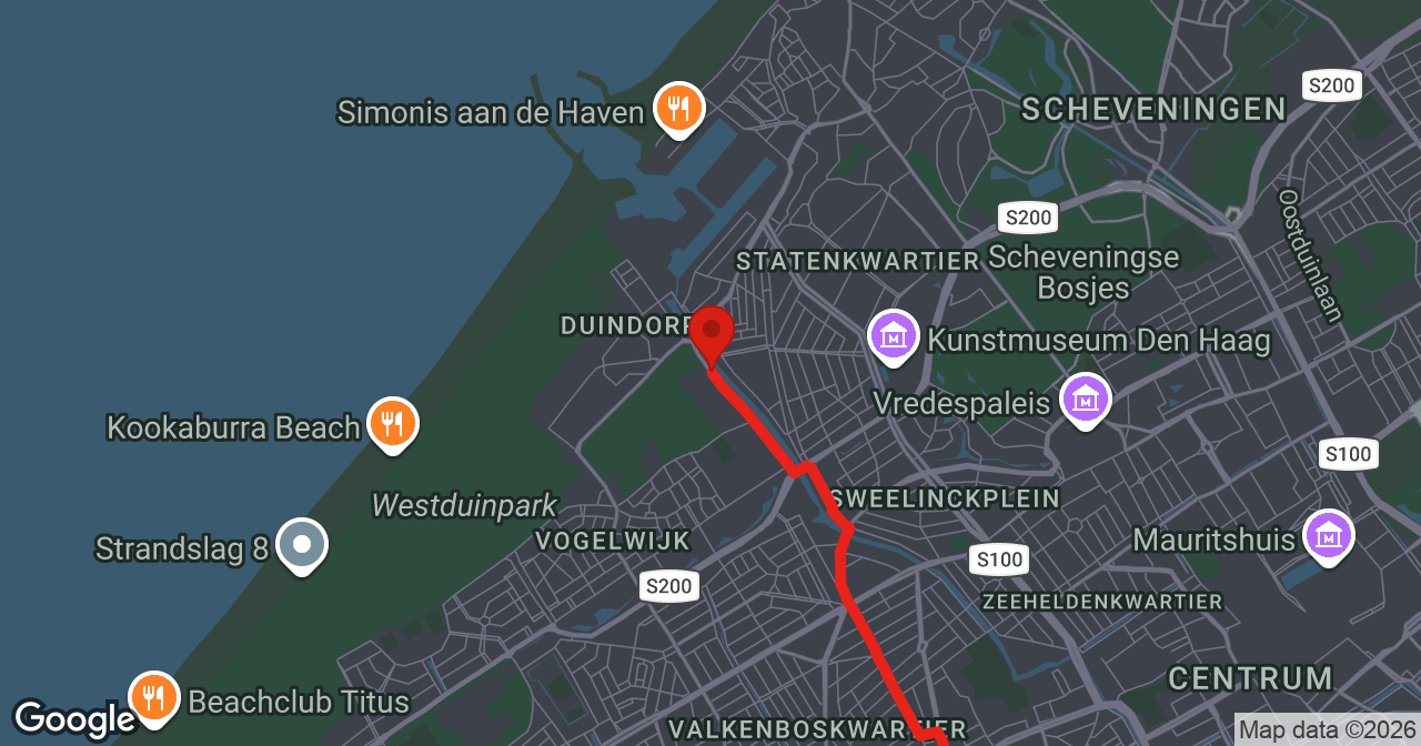 Kaart van de meldlocatie