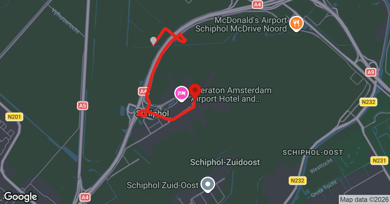 Kaart van de meldlocatie