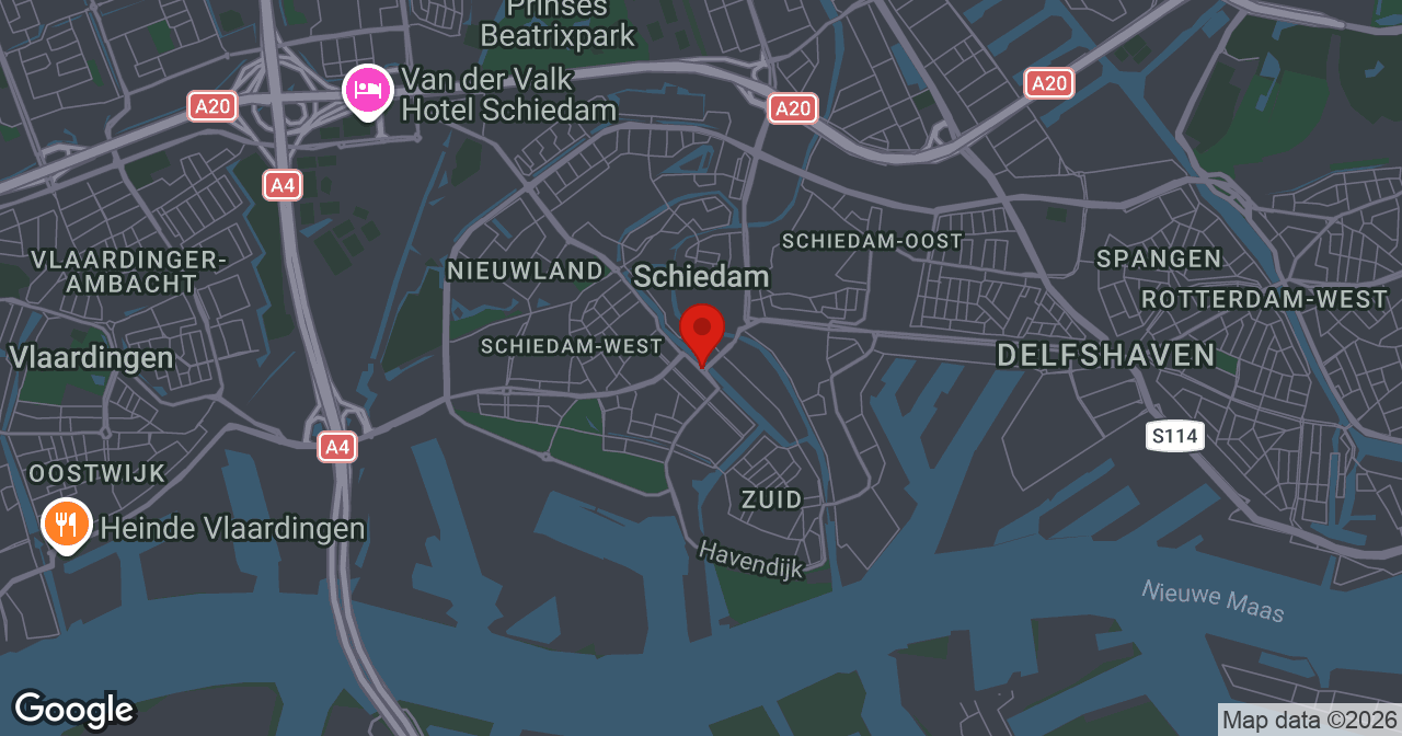 Kaart van de meldlocatie