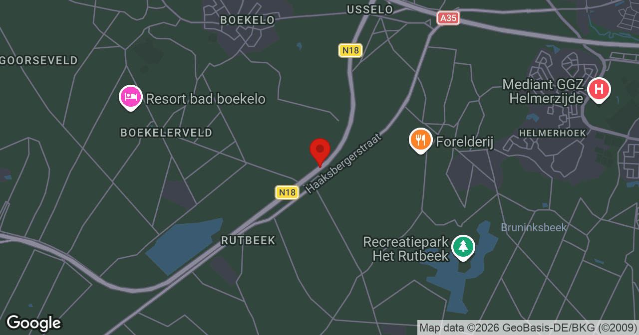 Kaart van de meldlocatie