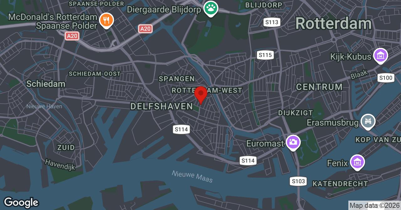 Kaart van de meldlocatie