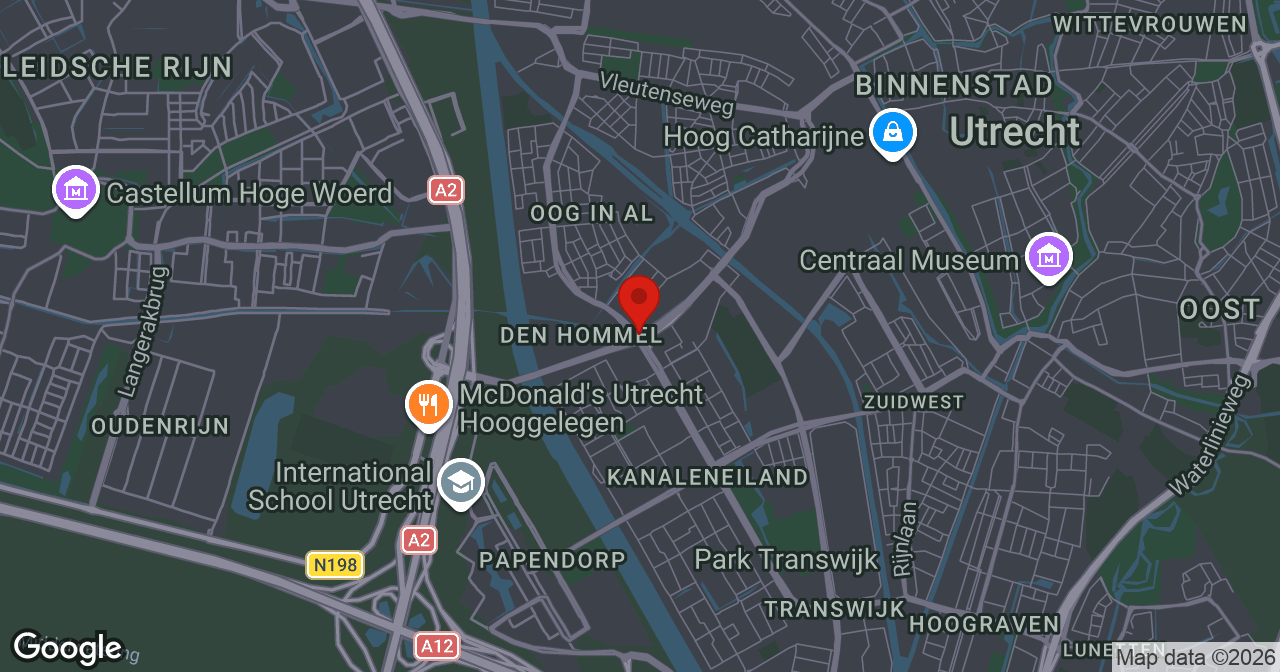 Kaart van de meldlocatie