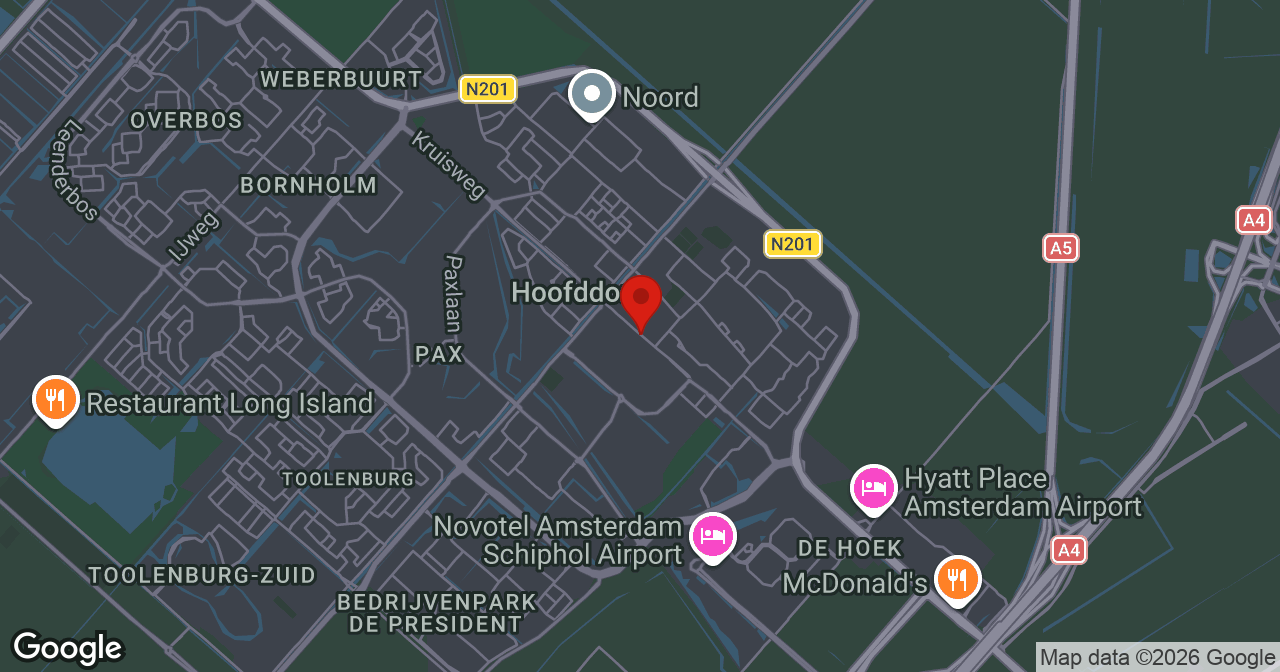 Kaart van de meldlocatie