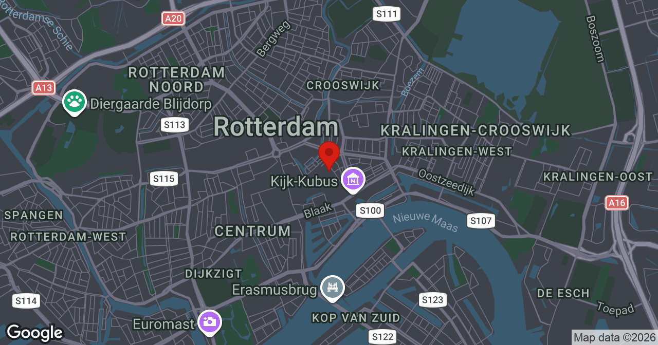 Kaart van de meldlocatie