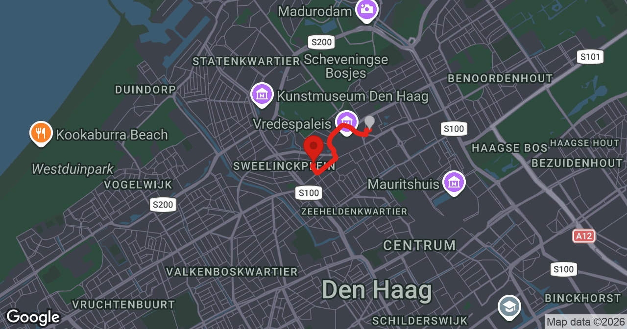 Kaart van de meldlocatie