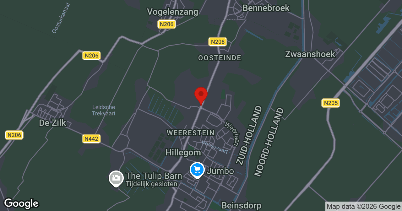 Kaart van de meldlocatie