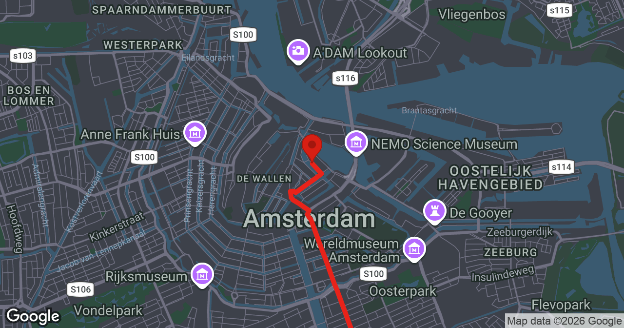 Kaart van de meldlocatie