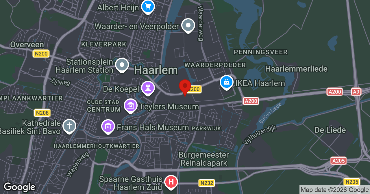 Kaart van de meldlocatie