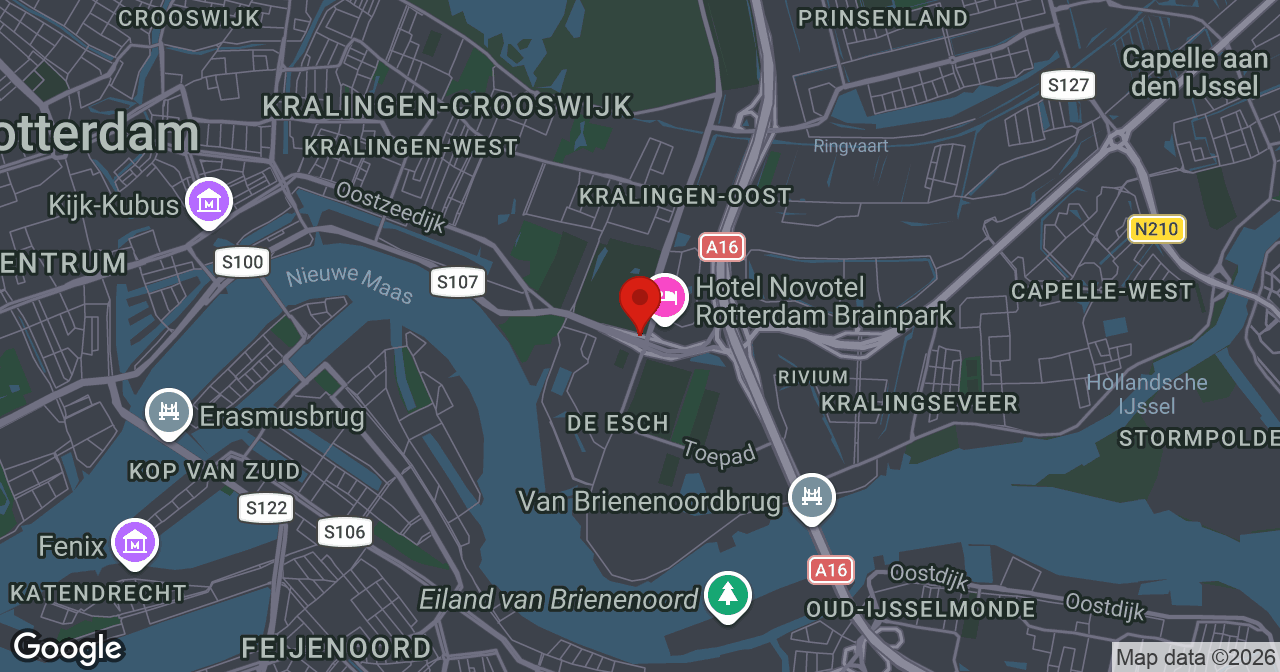 Kaart van de meldlocatie
