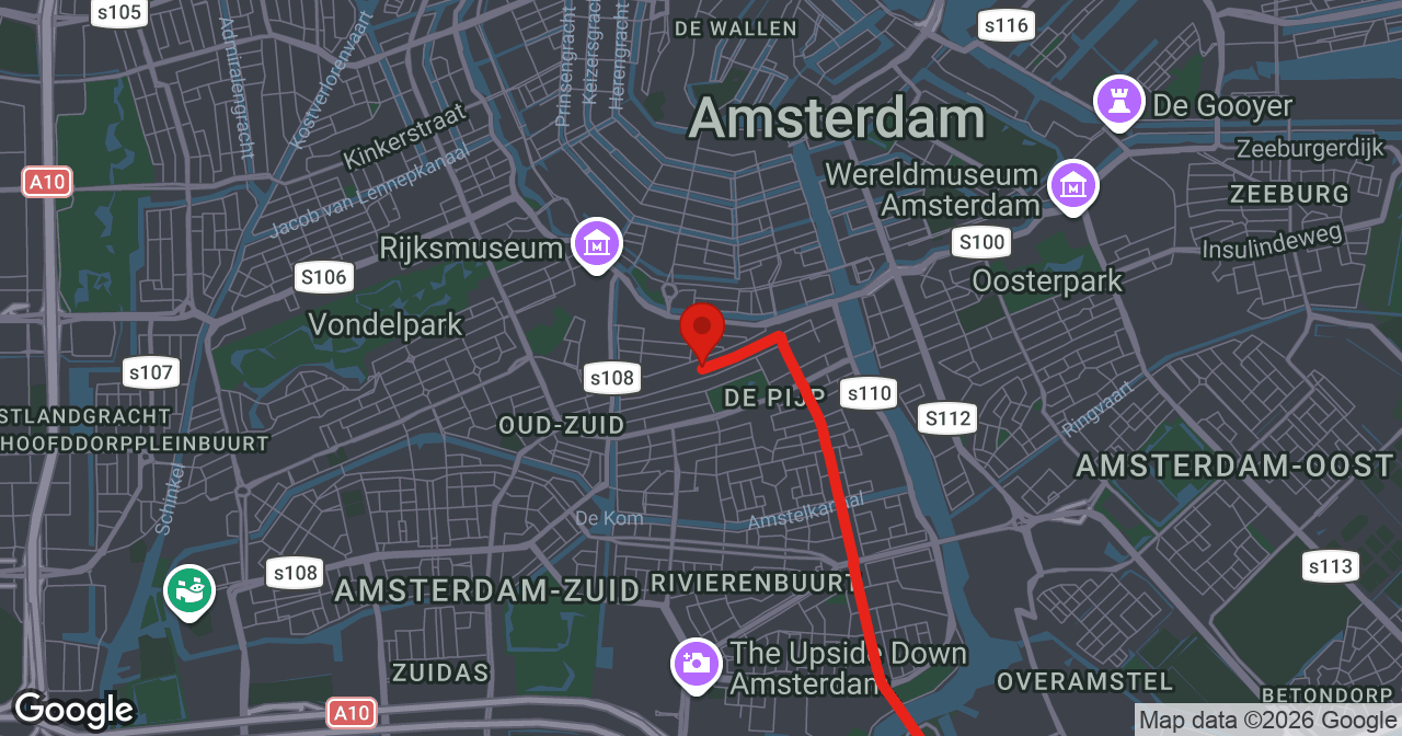 Kaart van de meldlocatie