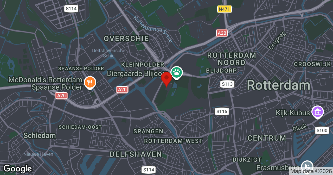Kaart van de meldlocatie