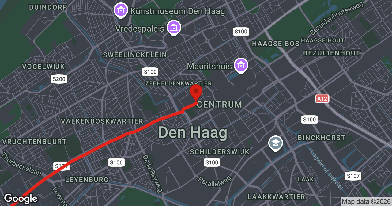 Kaart van de meldlocatie