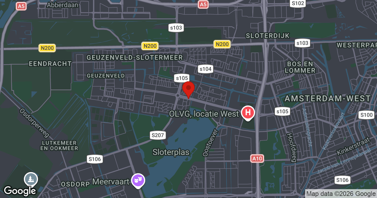 Kaart van de meldlocatie