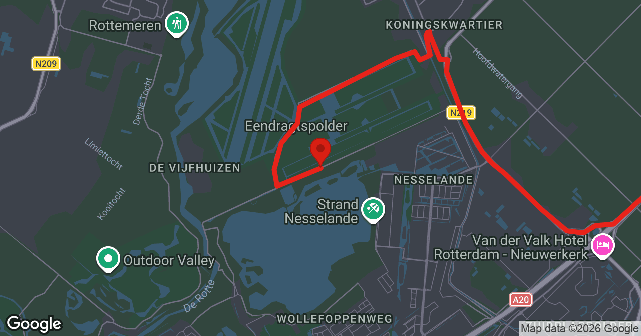 Kaart van de meldlocatie