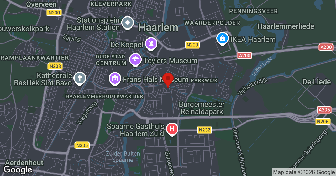 Kaart van de meldlocatie
