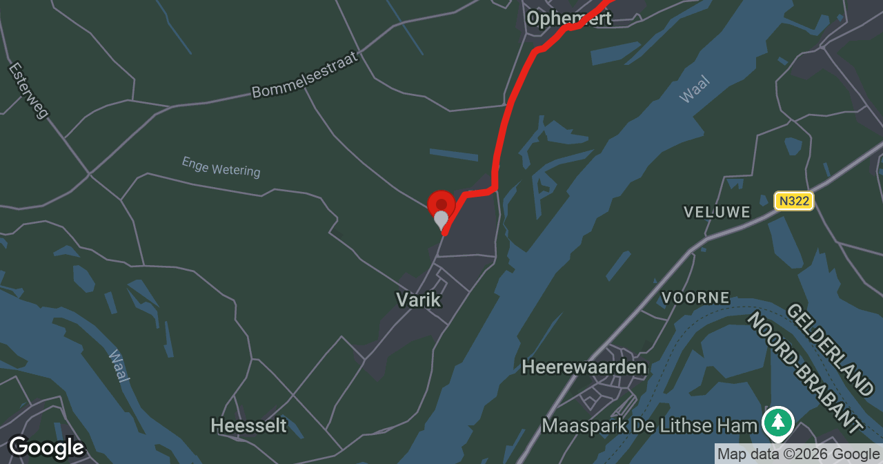 Kaart van de meldlocatie