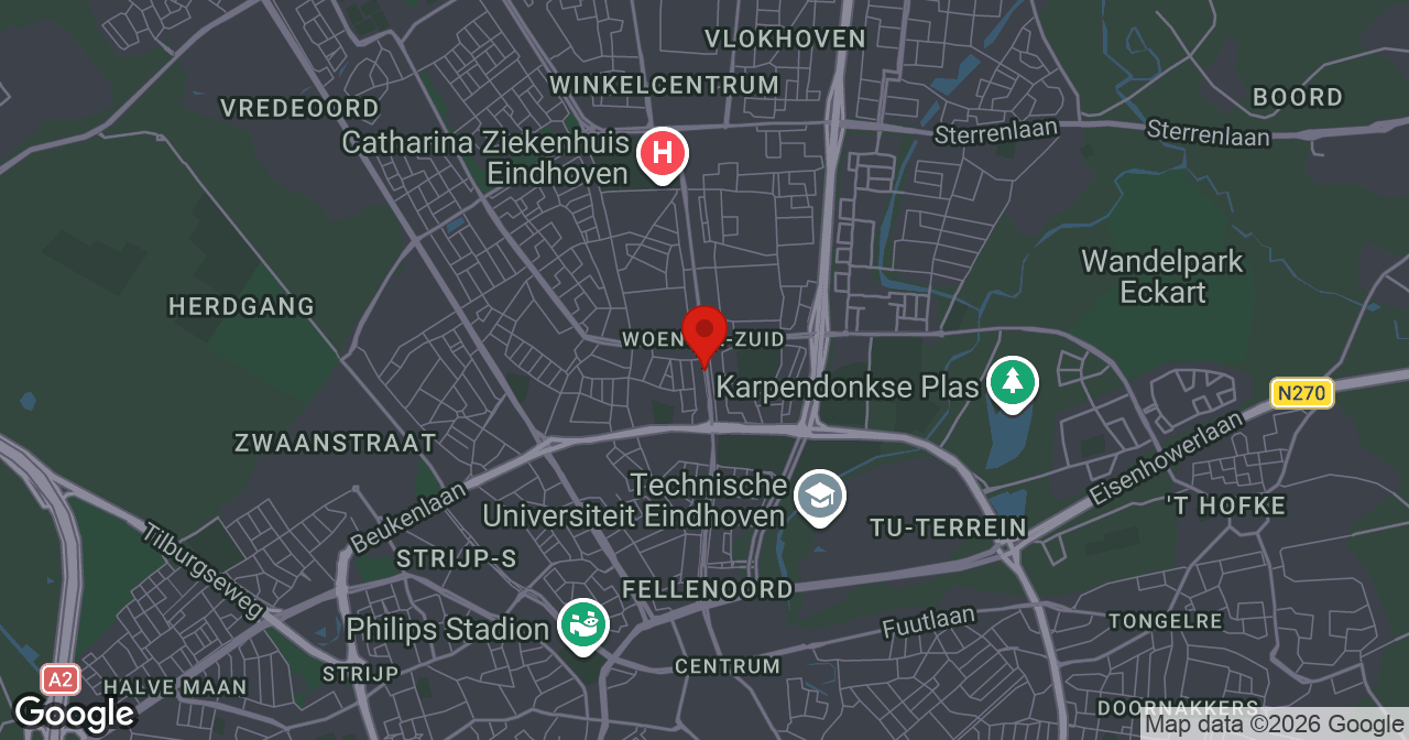 Kaart van de meldlocatie