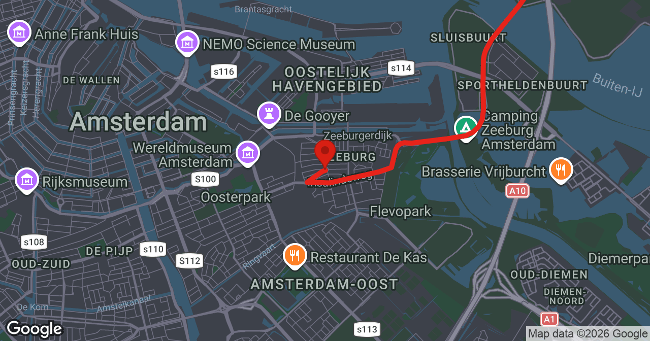 Kaart van de meldlocatie