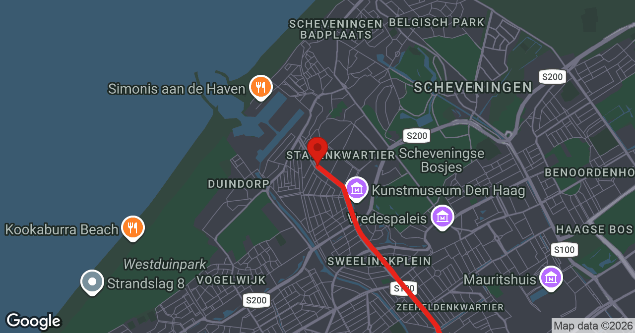 Kaart van de meldlocatie